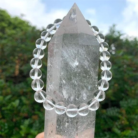 Clear Quartz Crystal Bracelet