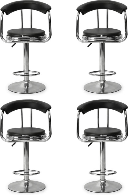 Flipkart Bar Stool Style Office Chair DPI LX-1 Metal Cream Bar