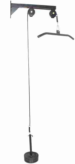 IRIS Wall mounted Pulley Lat Station Weight Lifting Bar Buy IRIS