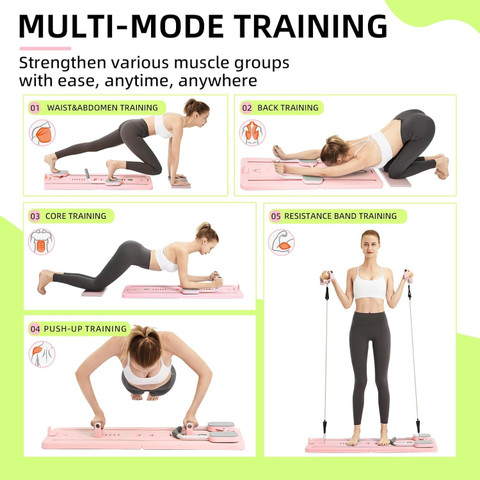 Clefairy Pilates Board, Pilates Reformer Set, Multi-Purpose