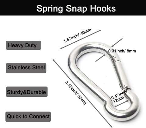 LCARNO Weight Loading Pin Carabiner fit inch Weight Plate and inch  Olympic Plates Multi-training Bar