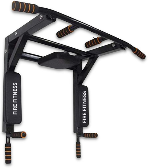 FIRE FITNESS wall mount pull up stand multifunctional pill up bar