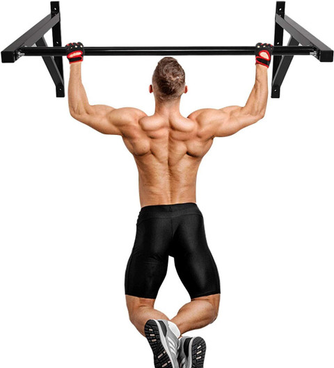 IBS Heavy Duty Commercial Style Wall Mounted Pull Up Bar Pull-up Bar