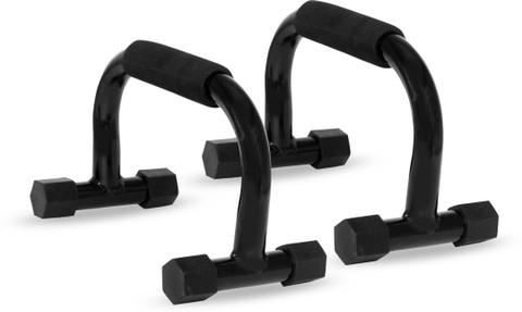 Deviant Buzz Metal Body Push Up Bar Stand With Soft Grip Handle's For Gym  Home Push-up Bar