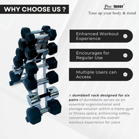 Protoner Tree rack for pairs of dumbbells Dumbbell Stand Buy