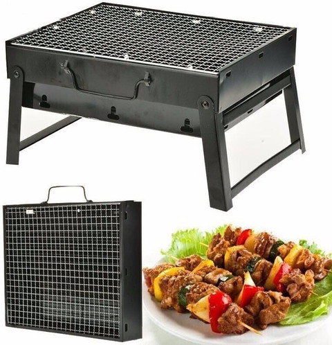 myfizi Tabletop Coal BBQ Griller, Perfect for Camping with