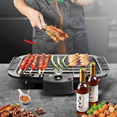 Electric Grill Smokeless Bbq Grill Outdoor Kacsoo Portable