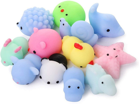 ANABGI Squishies Toy 10 Pcs Mochi Squishy Toys Kawaii, Squishies