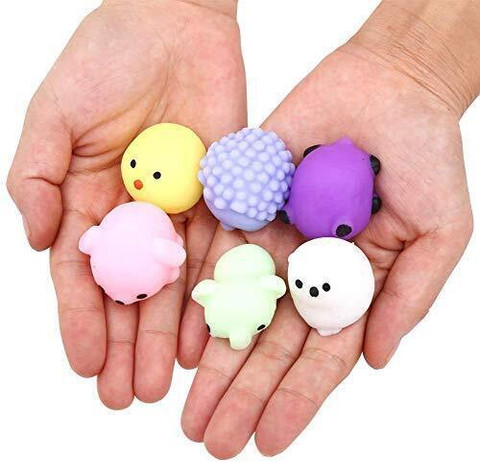 ANABGI Squishies Toy 10 Pcs Mochi Squishy Toys Kawaii, Squishies