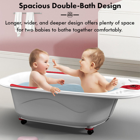 StarAndDaisy Bathtub Bath Seat with Temperature Sensor Baby - Main Image