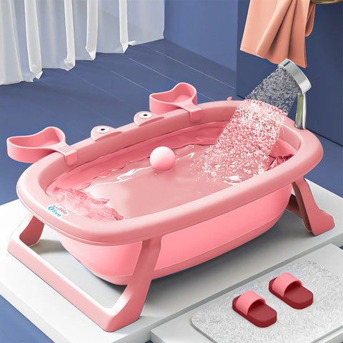 Little Olive Splash Play Baby Bath Tub for Kids Safe, Fun, and Perfect  for 1-Year-Olds