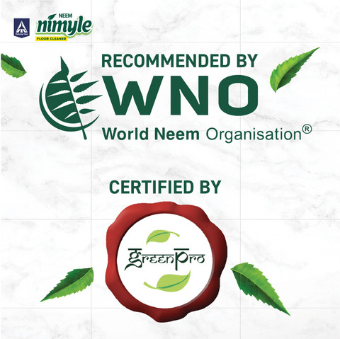 Nimyle ITC's Eco Friendly Floor Cleaner Liquid, Herbal, 99.9% Anti