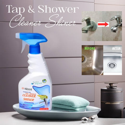 PRECISTO Tap and Shower Cleaner Liquid Hardwater Stain Remover