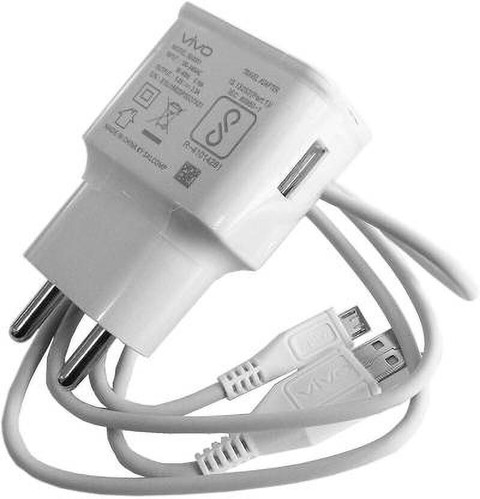vivo W A Wall Charger for Mobile with Detachable Cable