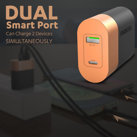 DURACELL 36 W A Wall Charger for Mobile DURACELL