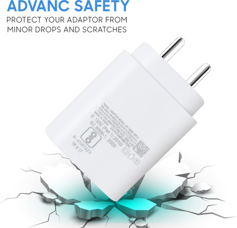 Zybux Original 25W USB-C Samsung Galaxy A14 5G Mobile Super Fast PD Charger  Adapter Charging Pad