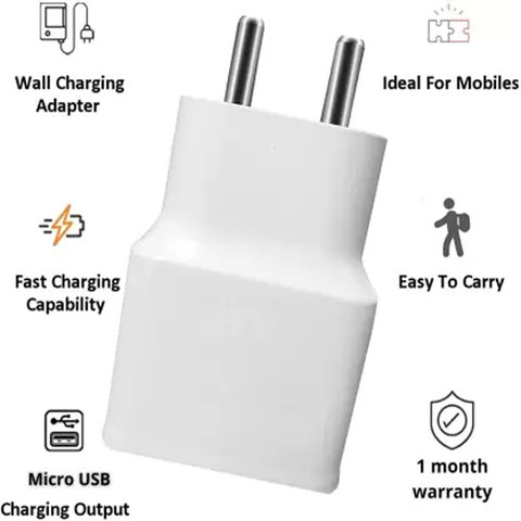 TROST Wall Charger Accessory Combo for For all 18w Vivo fast