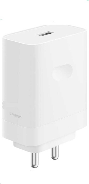 OPPO 80 W SuperVOOC A Wall Charger for Mobile with Detachable Cable