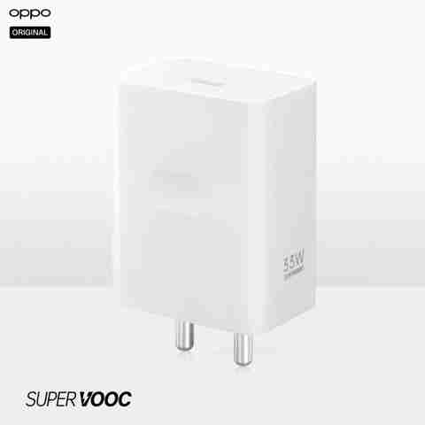 OPPO 33W SuperVOOC 3.4A Wall Charger (White) - Image 5