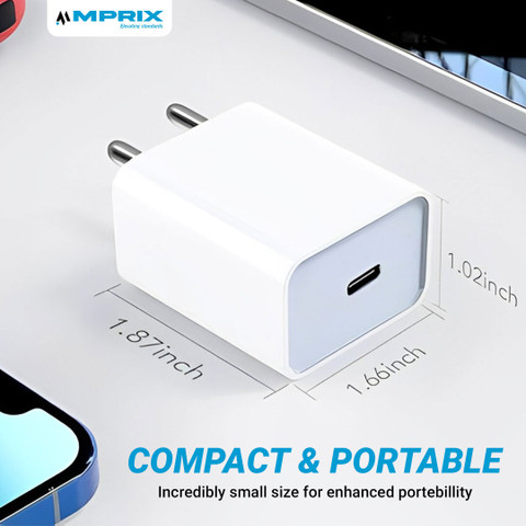 Mprix 25 W Quick Charge A Wall Charger for Mobile with