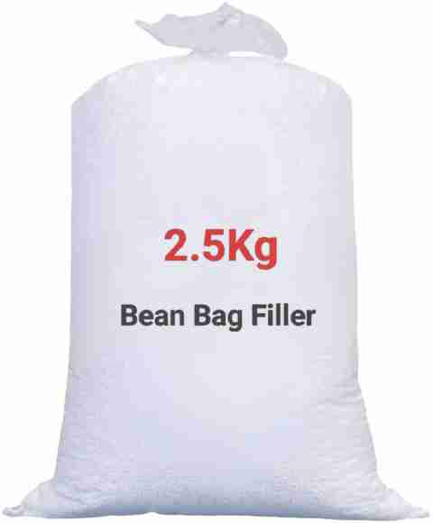 SHOP 24 CARE Premium virgin white thermocol bean bag filler beads  Bean Bag Filler