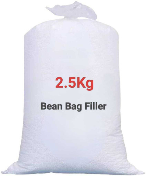 SHOP 24 CARE Premium virgin white thermocol bean bag filler