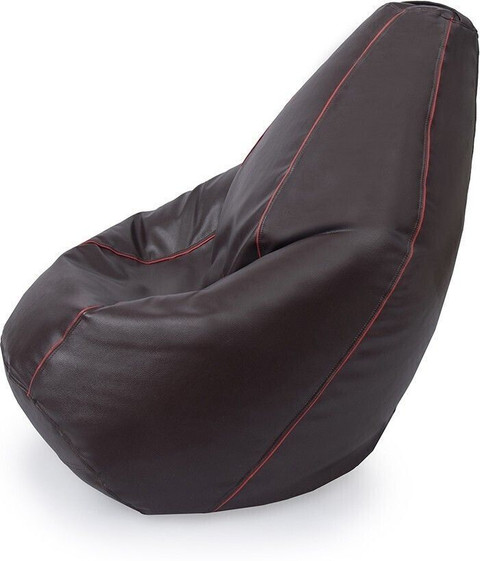 Wakefit XXL Original Leatherette Teardrop Bean Bag With Bean Filling - Main Image