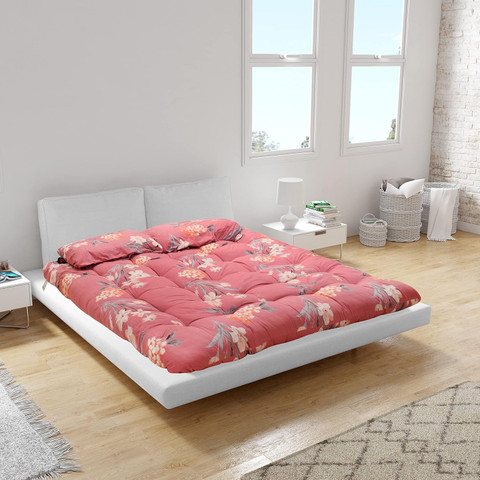 Next Go King Size Mattress Bed Foldable Lightweight Guest and Bachelor  Tufted ruyi gadi inch King Cotton Mattress