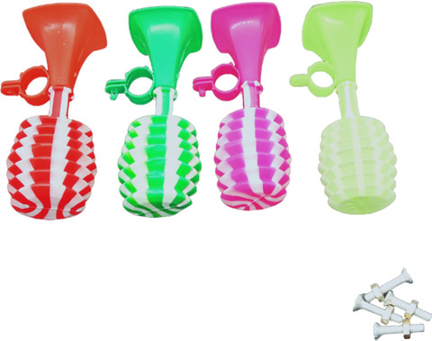 lookat Bicycle Plastic Handlebar Ball Air Horn Trumpet Ring Bell