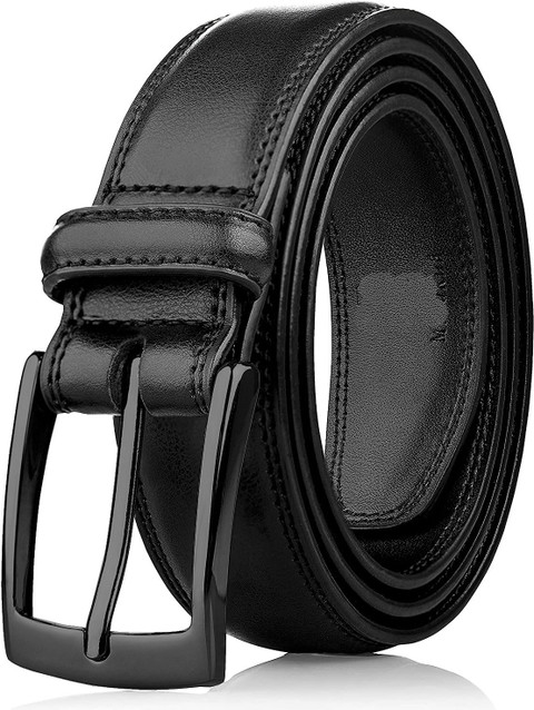 ZORO Men Formal, Casual, Party, Evening Black Artificial Leather