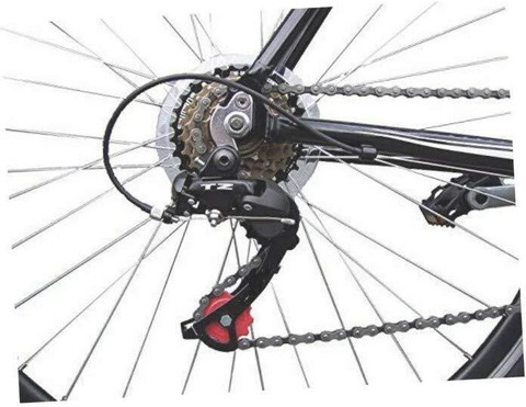 Protos Cycle Derailleur Gear 6/7 MTB Speed Rear Gear Derailleur  Hanger Mount Black Bicycle Brake Disk