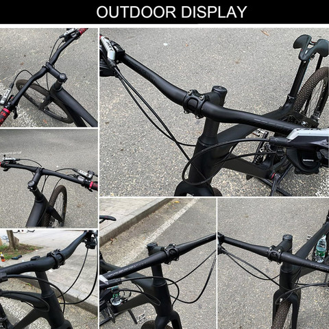 NSV 680 MM Steel MTB Cycle Handlebar Flat Bicycle Handlebar Bicycle Handle  Grip