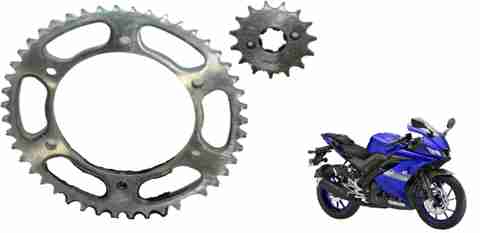 R15 V3 Chain Sprocket Set Rolon Brass Coated Chain Sprocket Kit