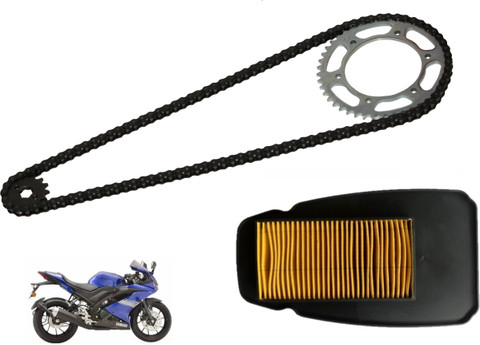 R15 V3 Chain Sprocket Set Genuine Yamaha R15 Chain Sprocket Set