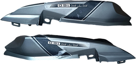 Mudsor TAIL PANEL APACHE RTR 160/180 MAT GREY Bike Crash Guard