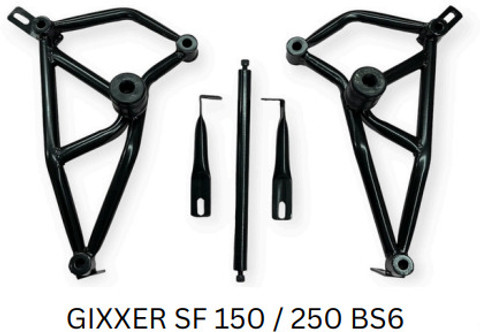 MOTO XSPEED Crash Guard with Sliders for Suzuki Gixxer SF 150