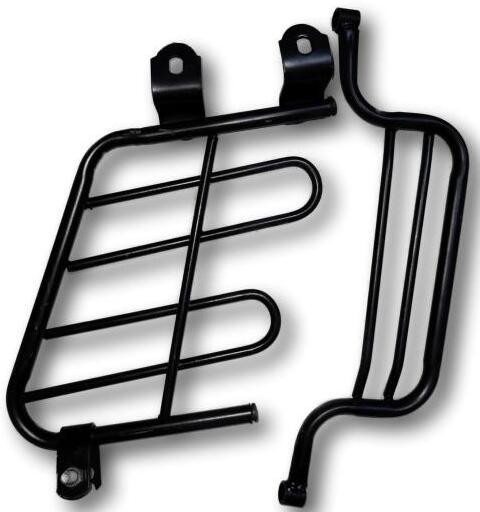 aqrin SAREE-GUARD-WITH FOOTREST FOR RADEON Bike Saree Guard Price