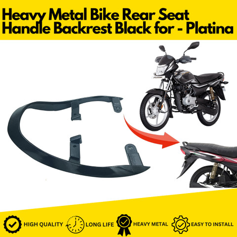 SRPHERE PP171 Heavy Metal Bike Rear Seat Handle Backrest Suitable