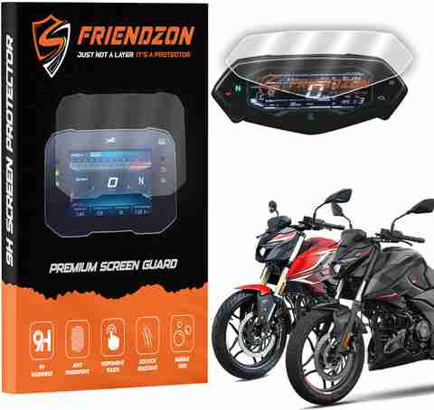 FriendZon Screen Protector for Bajaj Pulsar N150| N160| N250