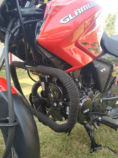 Bumper Leg Guard For Super Splendor Hero Splendor Crash Guard