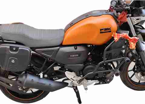 RS ACESSORIES HUB HEAVY QUALITY FZX CRASH GUARD WITH 4 SLIDER