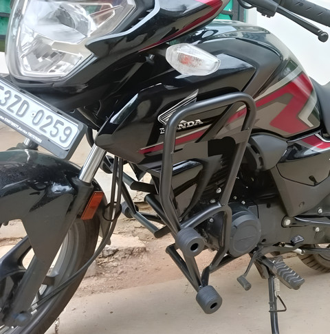 AATRU AUTO BEST Quality shine sp 125 Bike Crash Guard