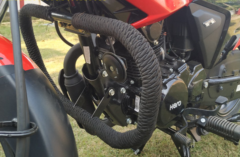 AUTOLEOPARD SUPER SPLENDOR/GLAMOUR LEG GUARD Bike Crash Guard Rope