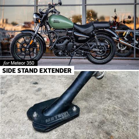OBEROI'S TRADERS Premium Side Stand Extender for Royal Enfield