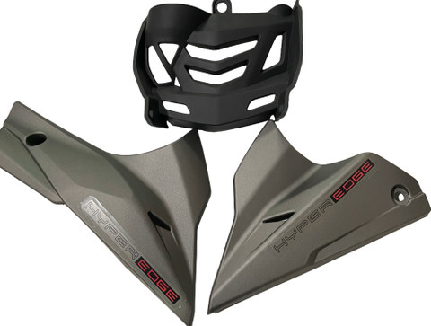 Apache 160 180 Engine guard Matte Grey Bike Engine Breather