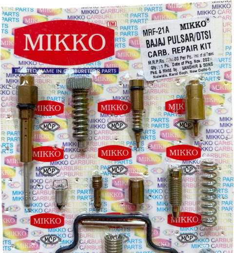 road religion Carburetor Repair Kit Compatible With Bajaj Pulsar