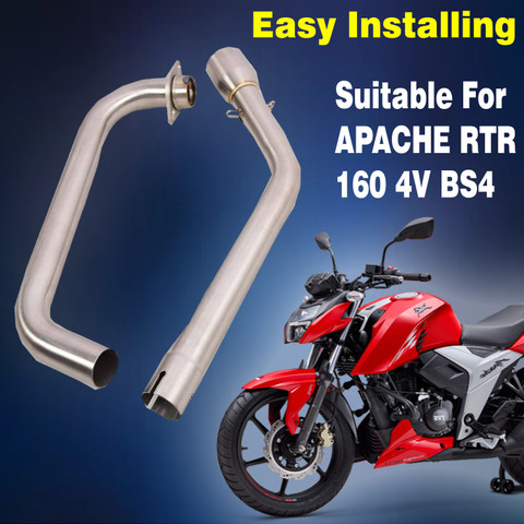 Exhaust System Apache Silencer Price ASRYD TVS Apache RTR 160 4V
