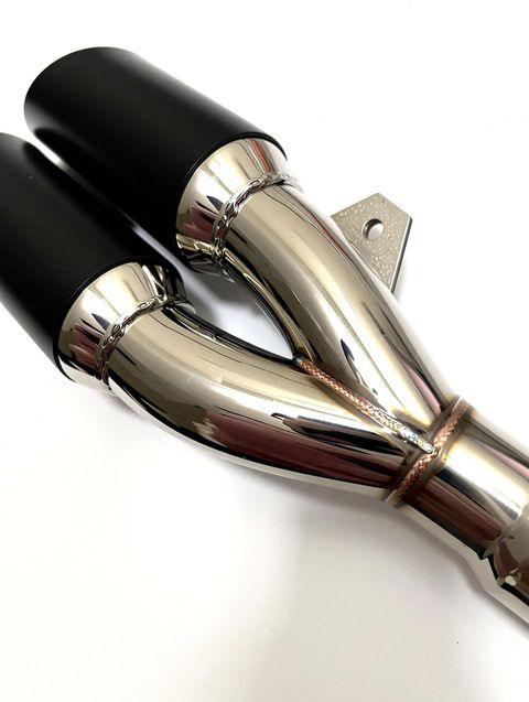 AutoPowerz Universal For Bike Universal For Bike Slip-on Exhaust System (Mild Steel) - Image 7