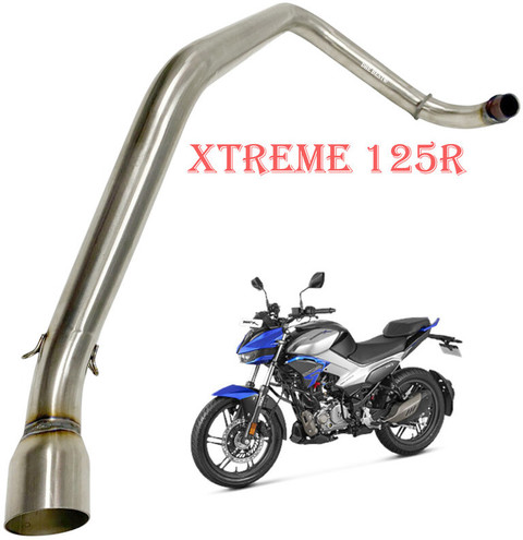 Dhe Best Bike Good Fancy Exhaust Middle Muffler Bend Pipe for - Main Image