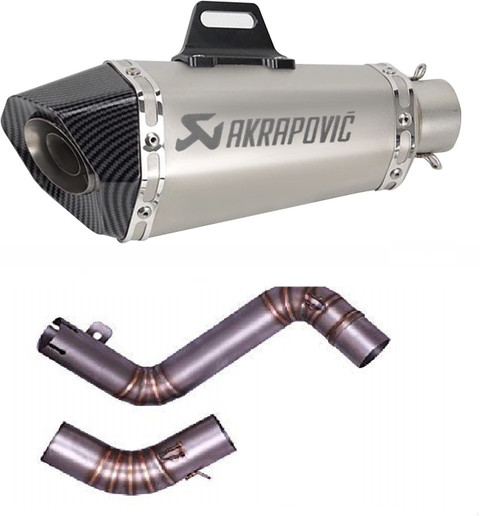 acube mart akrapovic exhaust KTM Duke 200, Duke 390 Full Exhaust